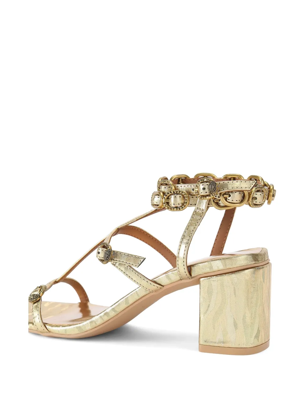 Kurt Geiger London 70mm Regent Gladiator sandals Gold