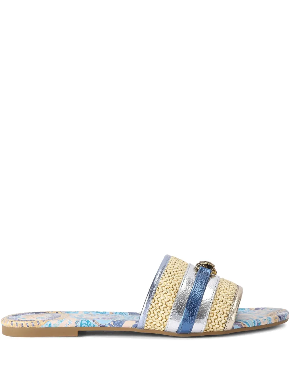 Kurt Geiger London Soundback flat sandals Neutrals