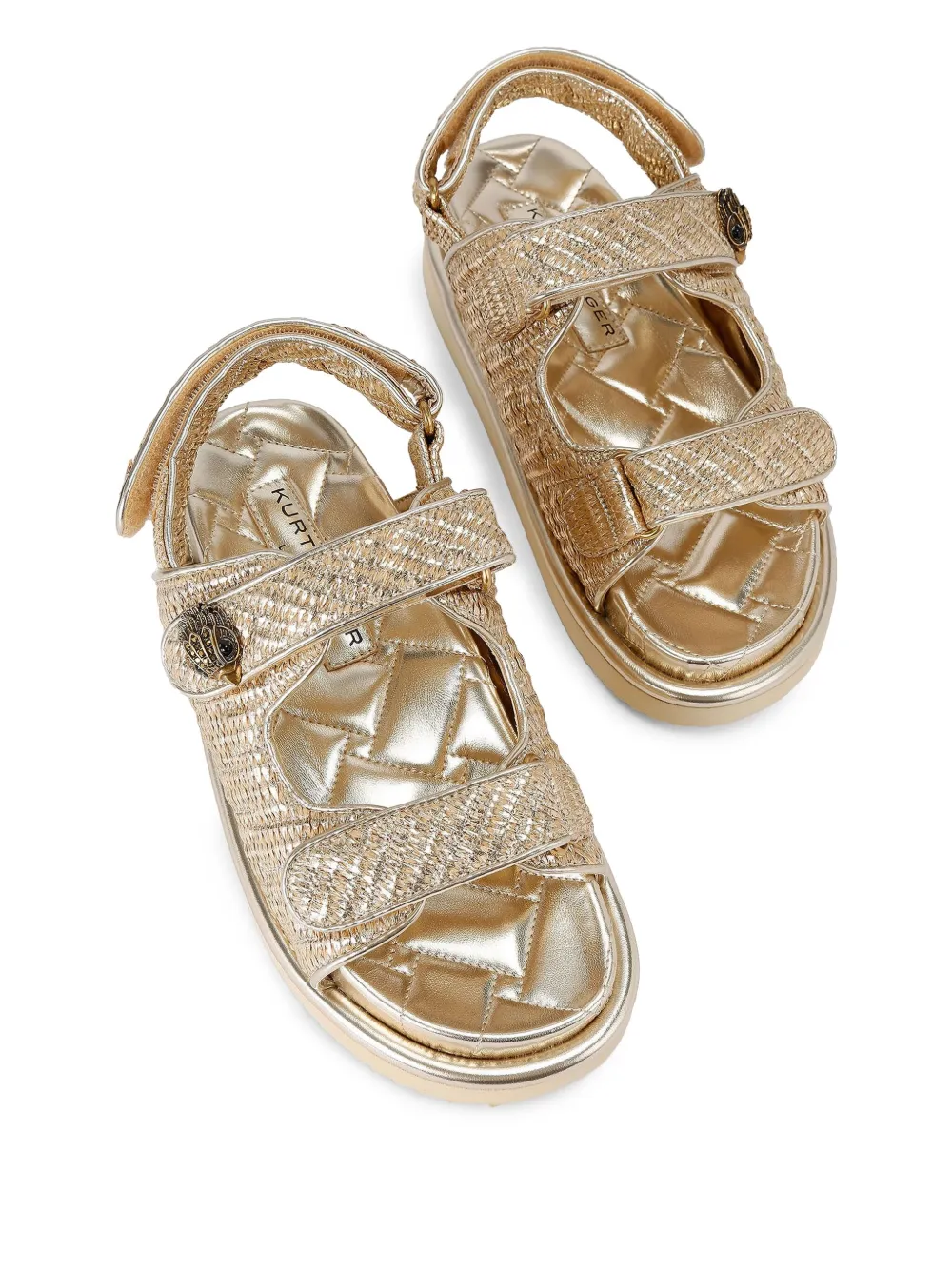 Kurt Geiger London Orson sandalen Goud