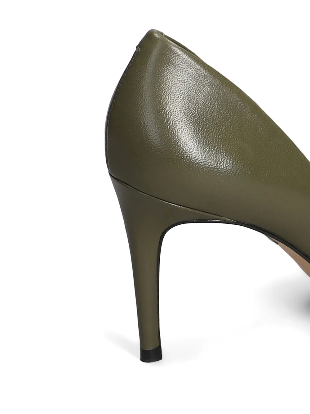 CARRANO 90mm leather pumps Green