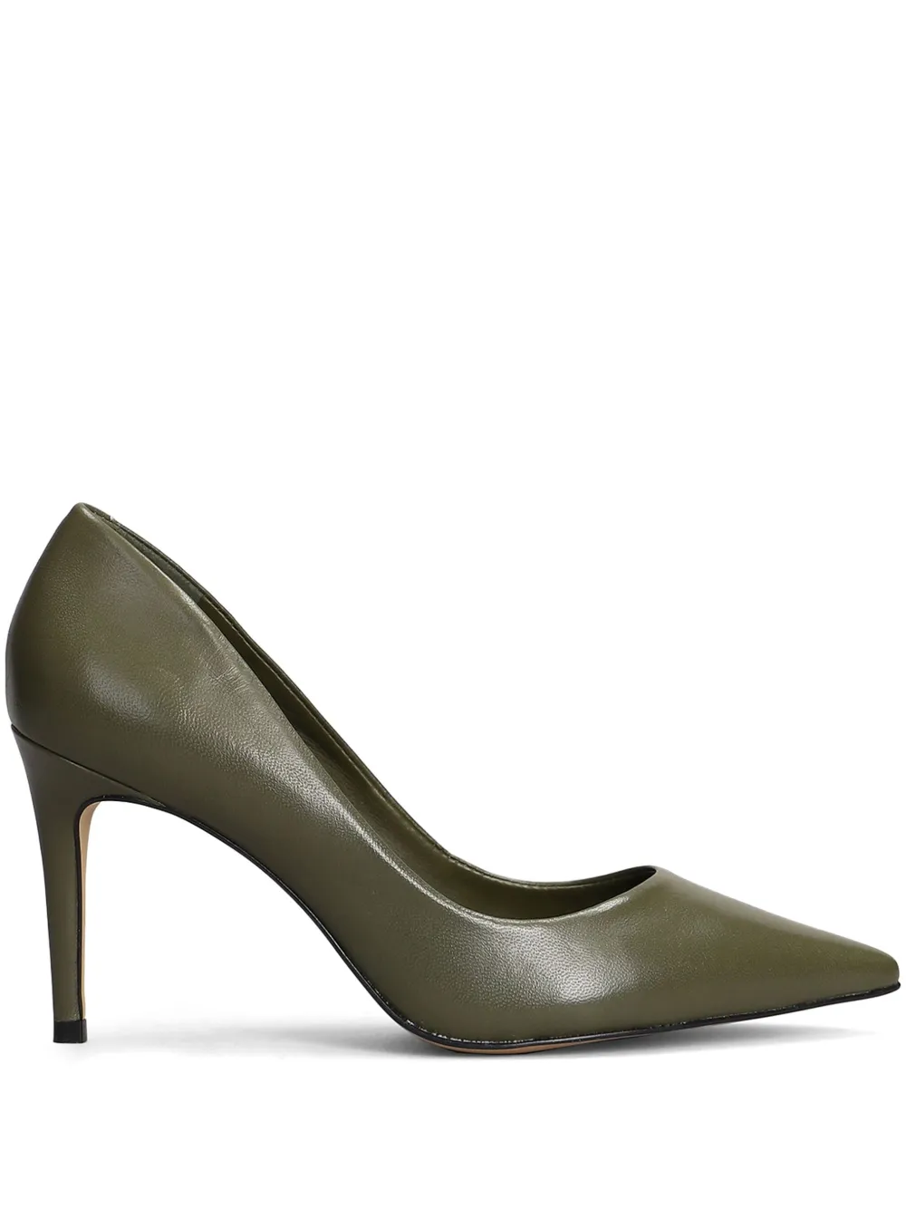 CARRANO 90mm leather pumps Green