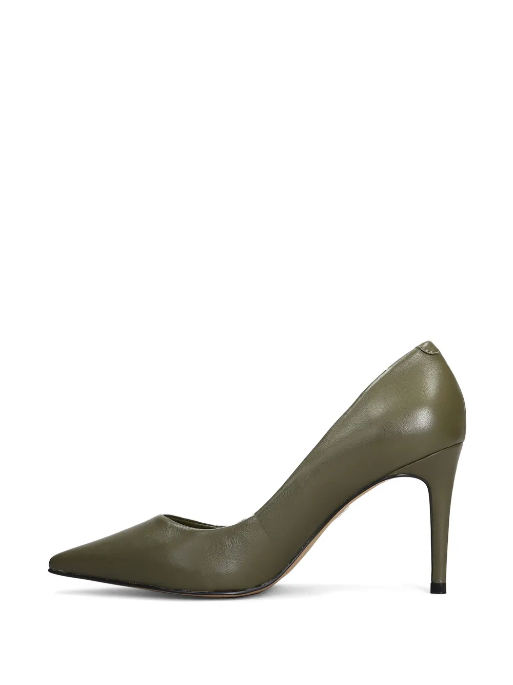 CARRANO 90mm leather pumps Green