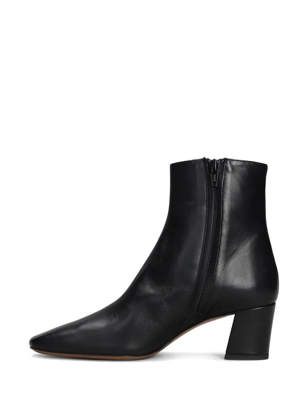 Fabio Rusconi 60mm Leather Boots In Black