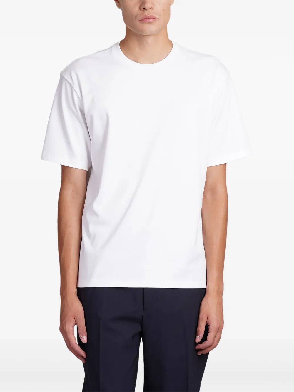 Theory Katoenen T-shirt Wit