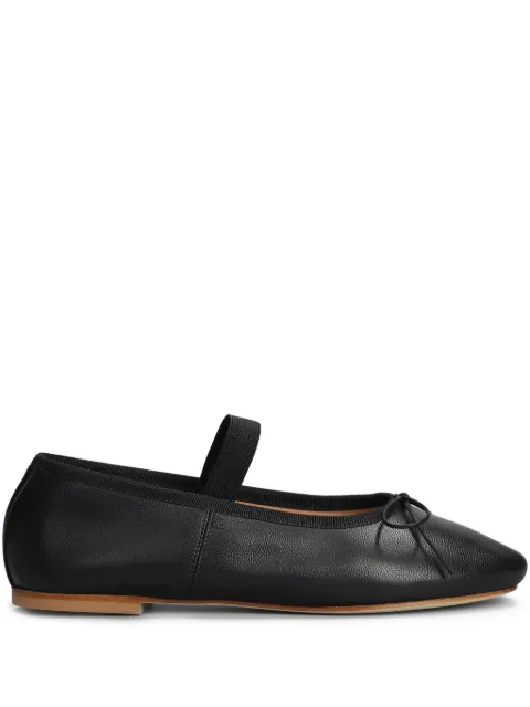 anniel leather ballerina shoes