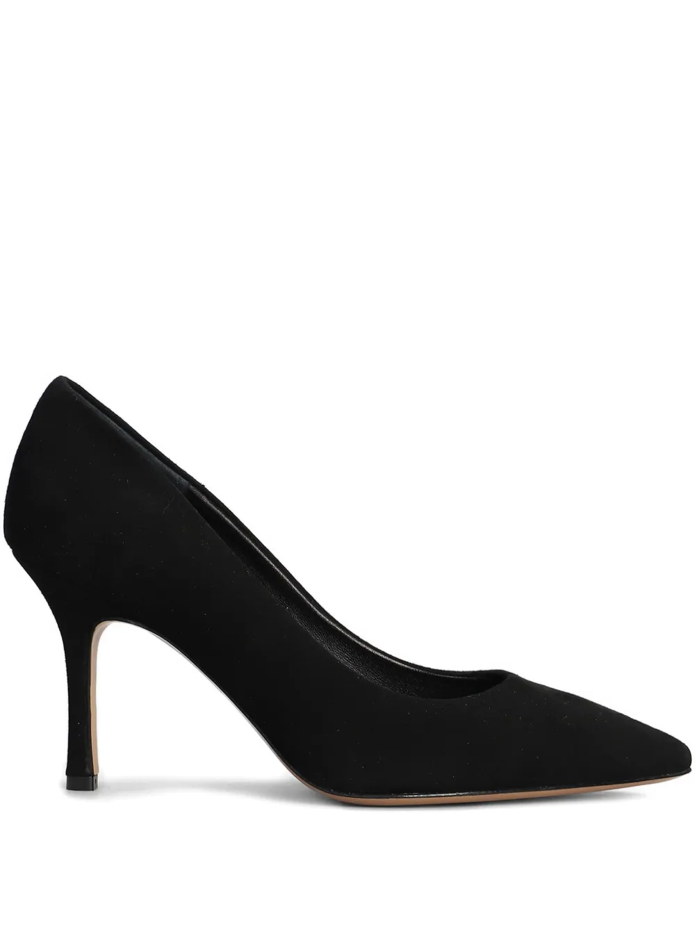 The Seller Pumps in black suede Zwart