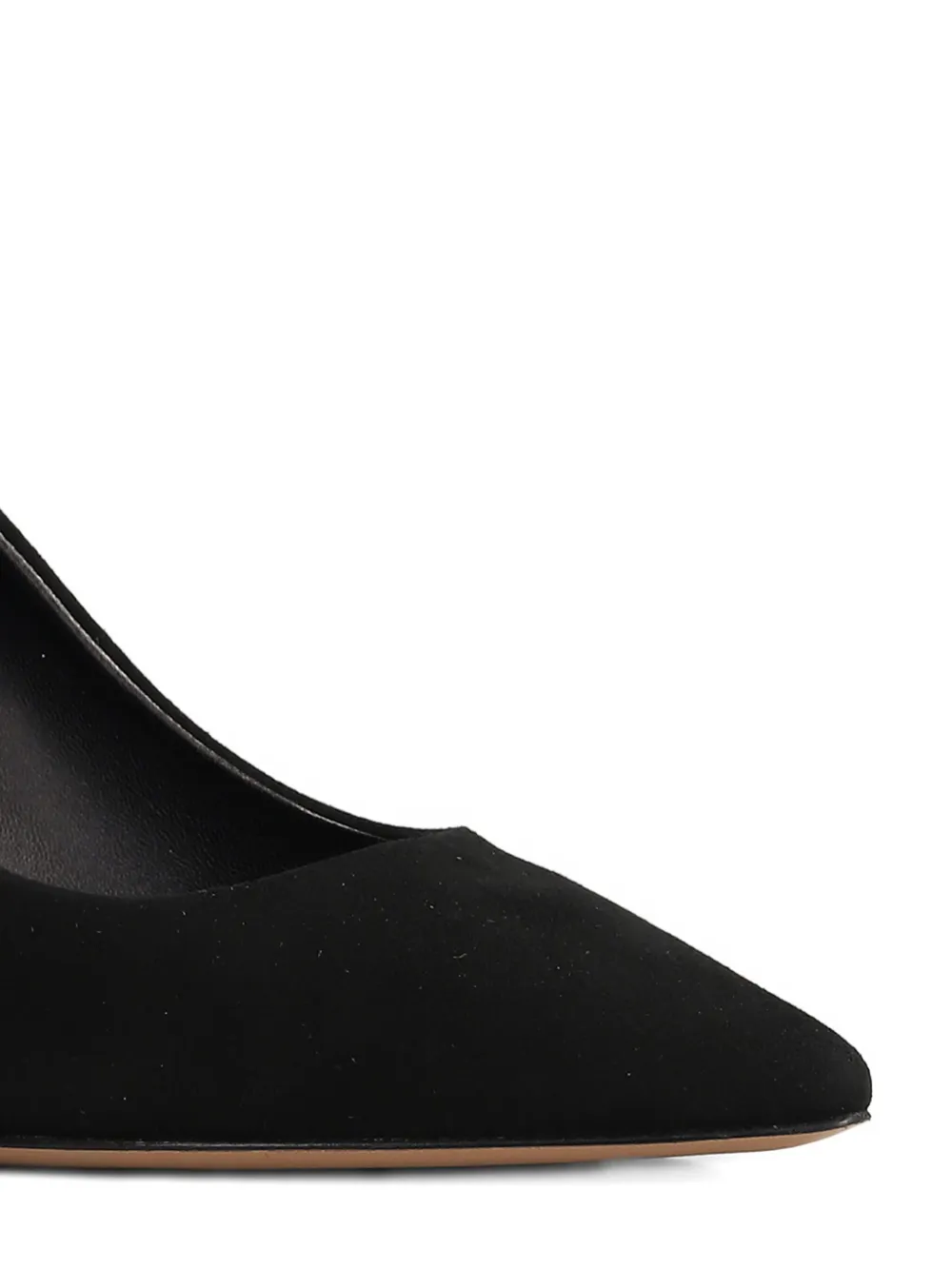 The Seller Pumps in black suede Zwart