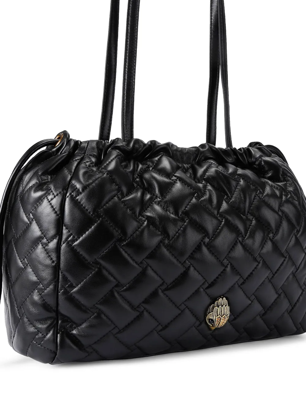 Kurt Geiger Kensington String Shoulder Bag In Schwarz