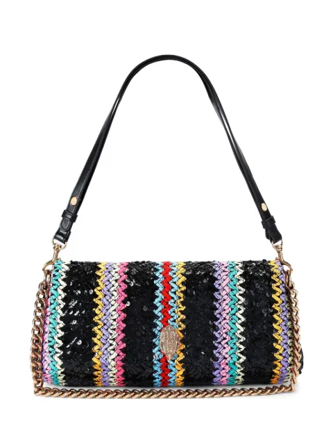 Kurt Geiger London long denim Kensington shoulder bag