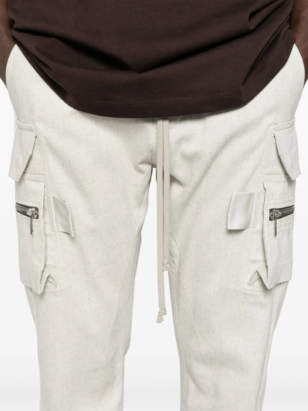 Rick Owens Mastodon cargo broek Beige