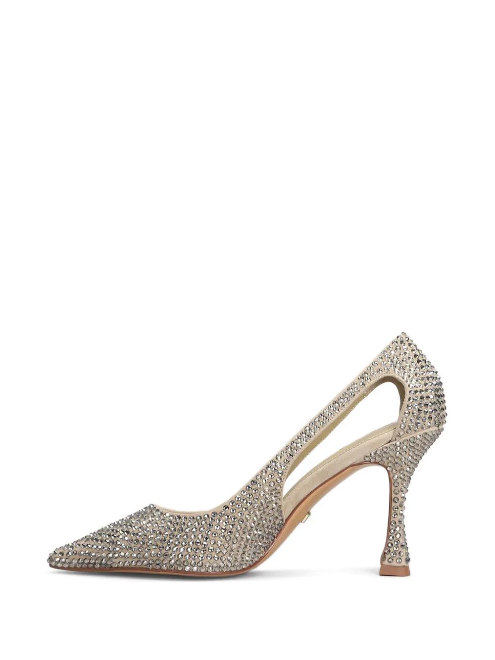 Lola Cruz 95mm Bethany pumps Neutrals