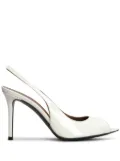 Giuseppe Zanotti 90mm Intriigo Open Toe sandals - White