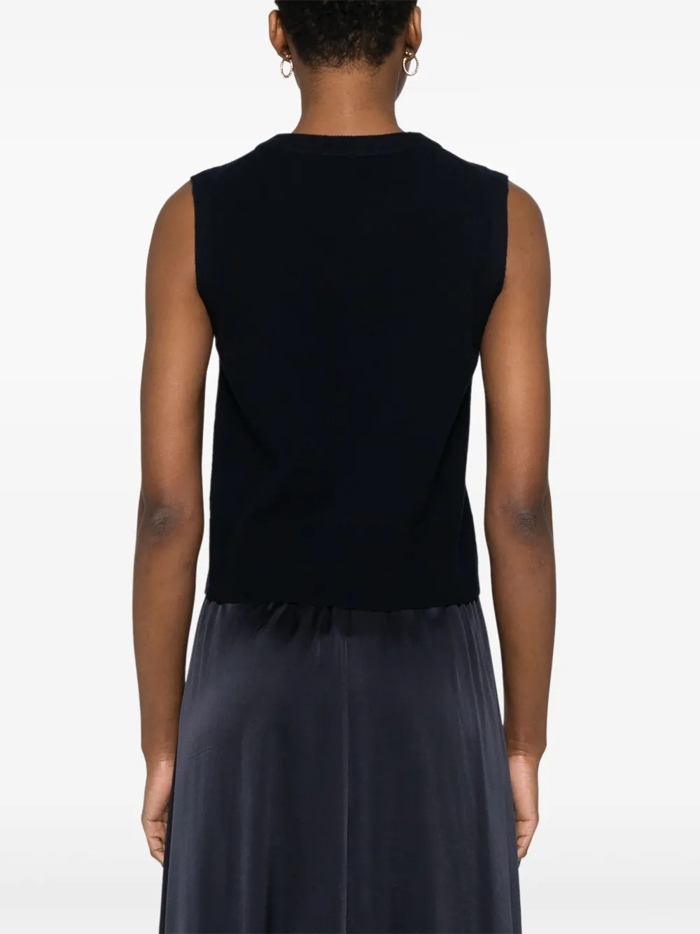 Vince Henley gilet Blauw