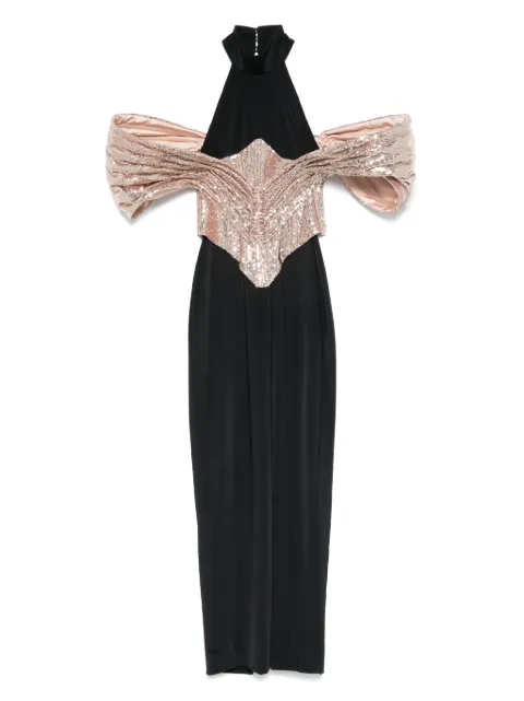MITILIANE COUTURE vestido largo con corset removible
