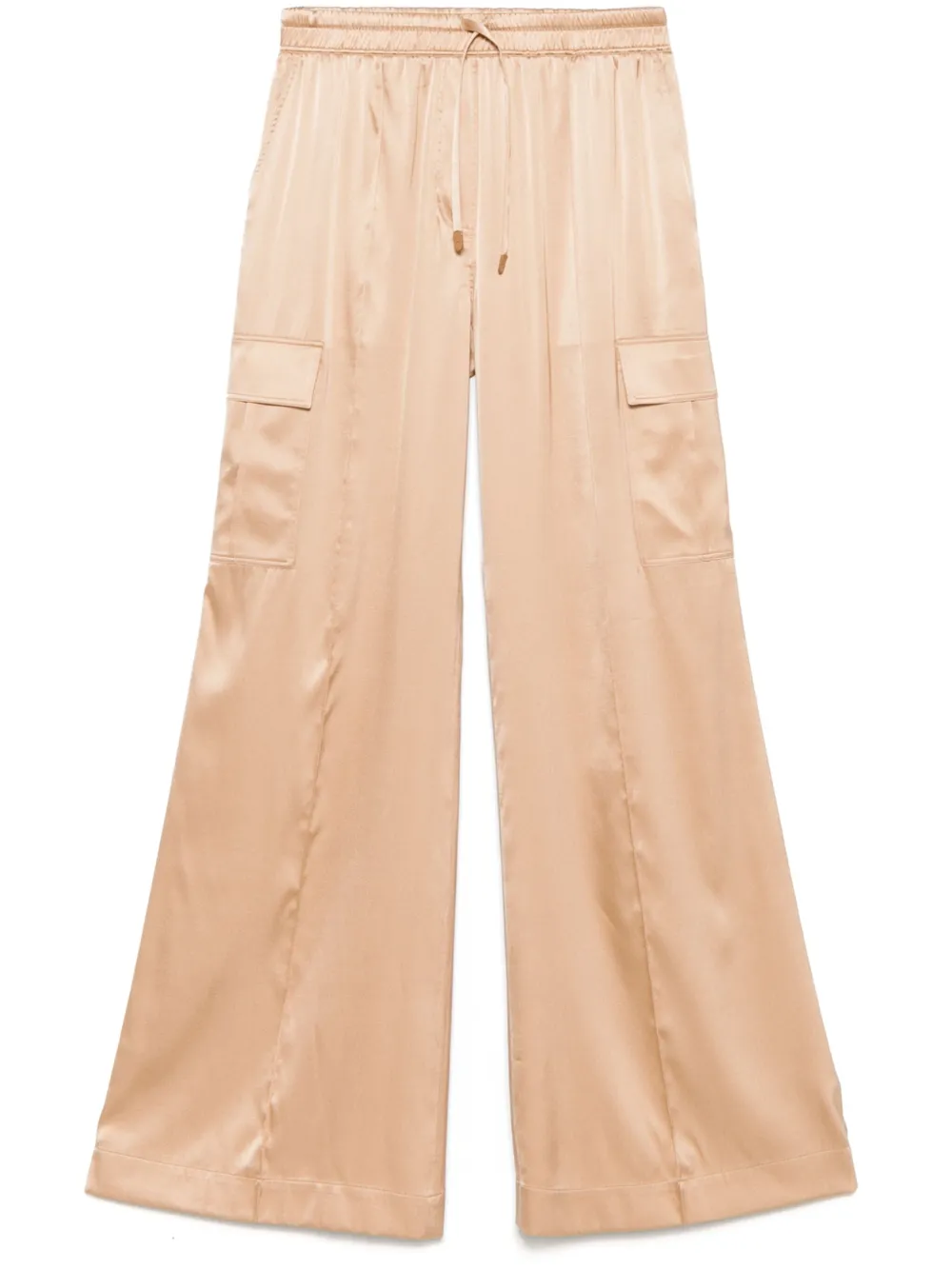 TOM FORD Satijnen cargo broek Beige