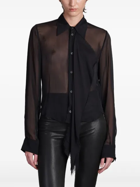 Ann Demeulemeester Thyrvi silk shirt