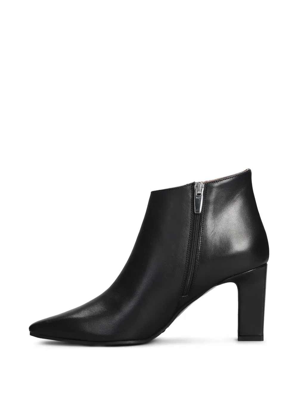 Evaluna leather ankle boots Black