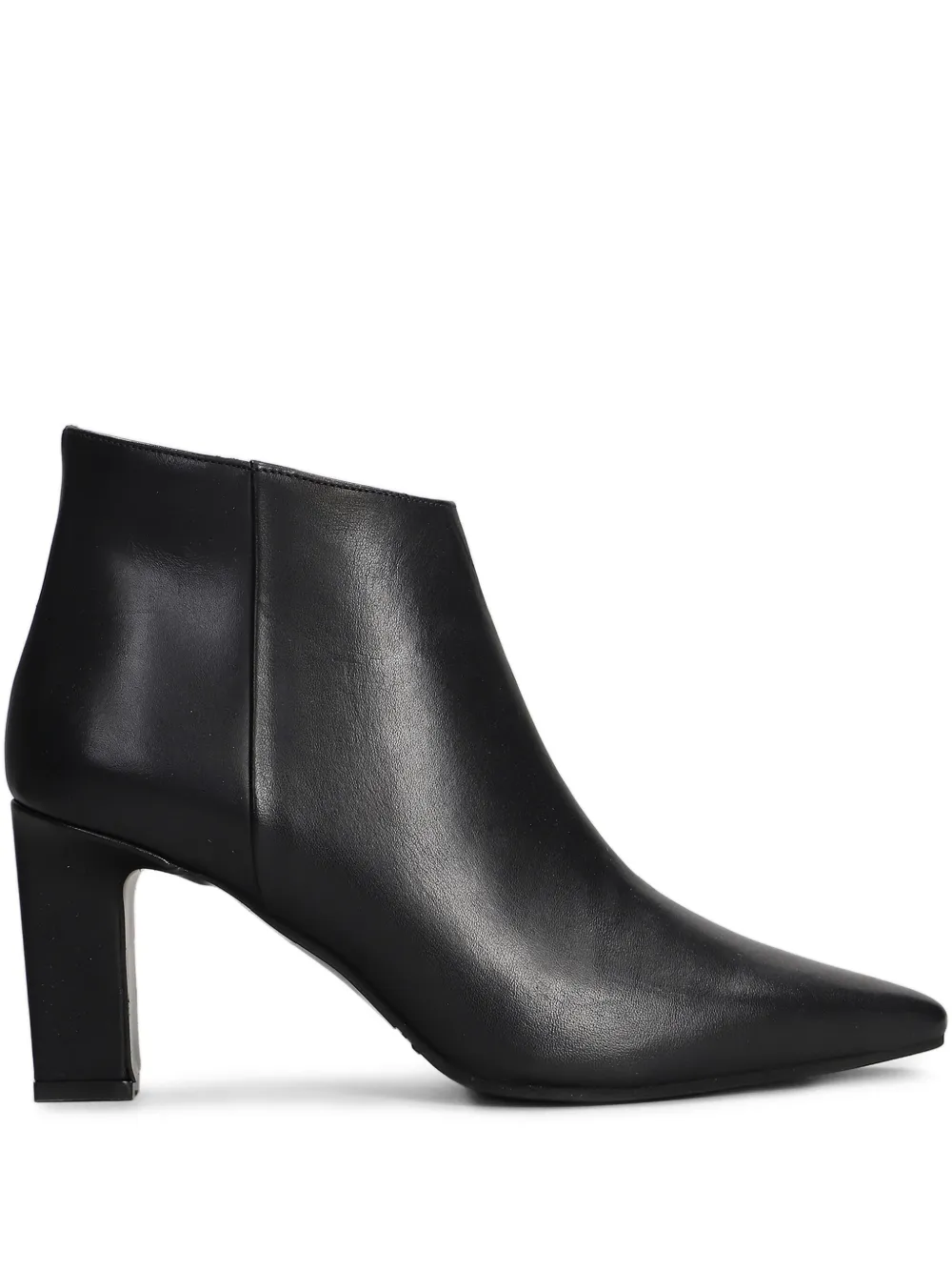 Evaluna leather ankle boots Black