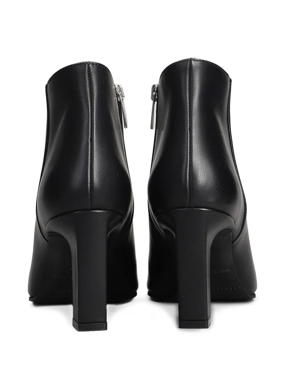 Evaluna leather ankle boots Black