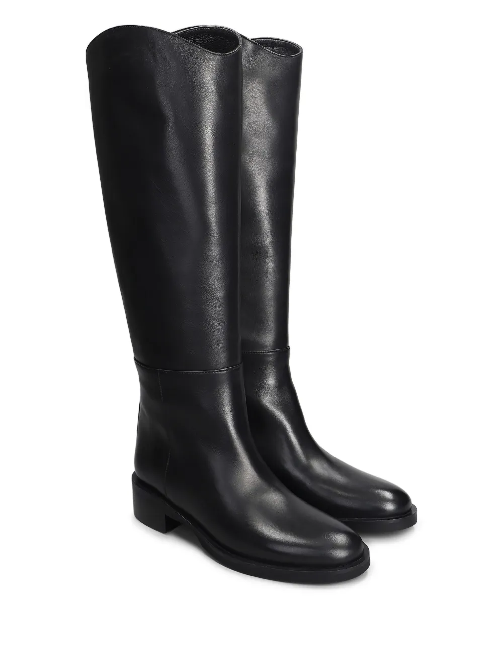 Evaluna leather boots Black