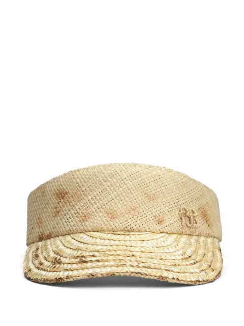 Ruslan Baginskiy visor raffia hat