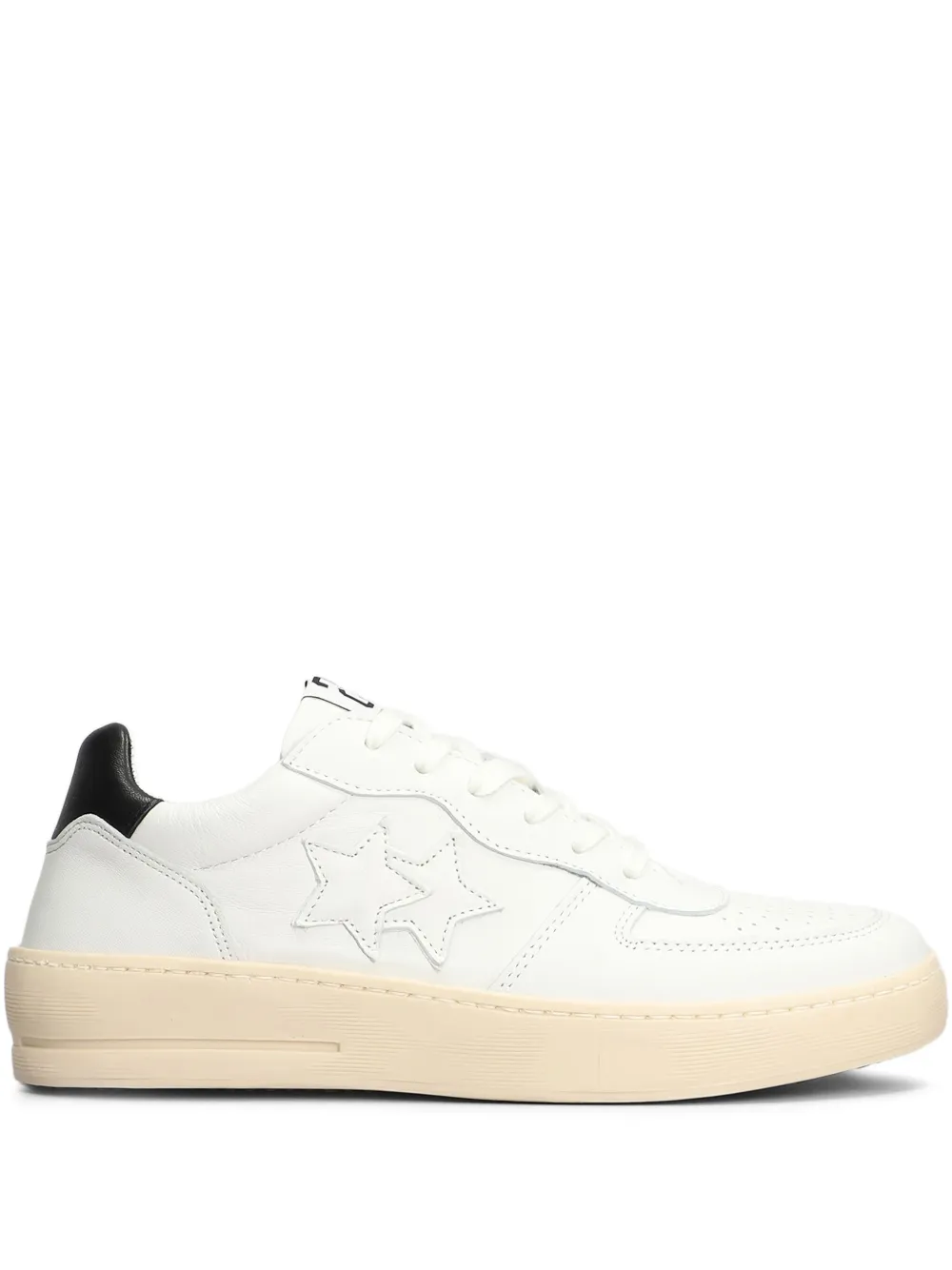 2 Star Star-patch Sneakers In White