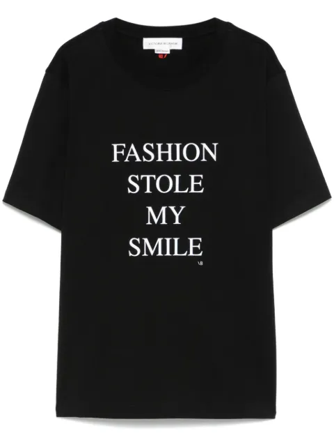 Victoria Beckham slogan-print T-shirt