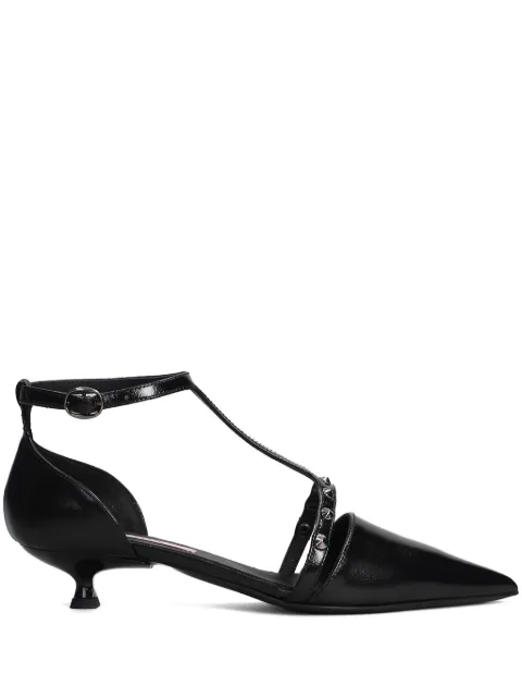 Marc Ellis 30mm spike-stud-detail pumps