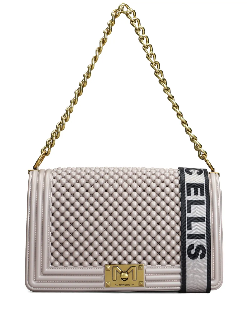 Marc Ellis M Flat Ball Schultertasche - Nude