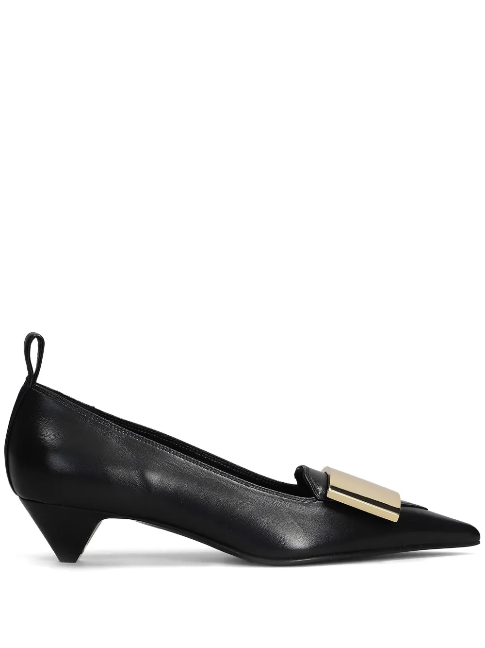 40mm leather pumps