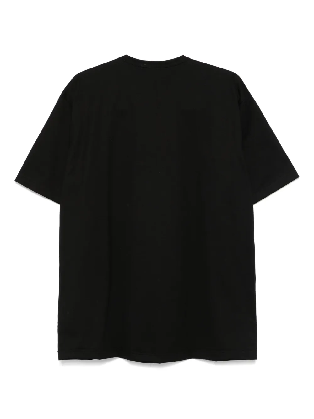 Junya Watanabe MAN T-shirt met geborduurd detail - Zwart