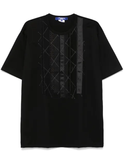 Junya Watanabe MAN embroidered-detailed T-shirt