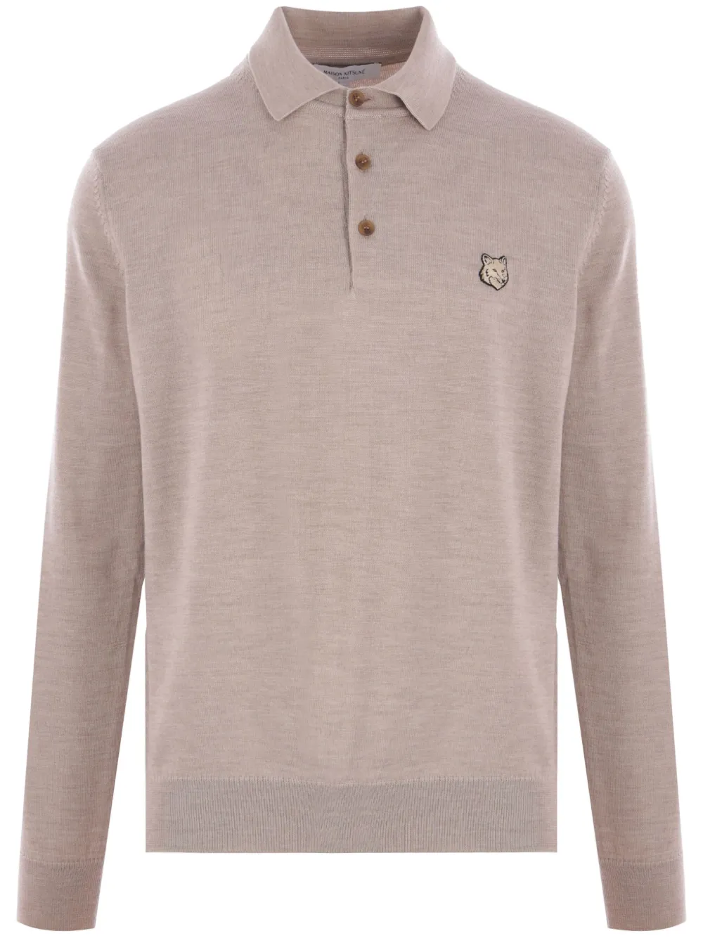 Maison Kitsuné Bold Fox Head polo shirt