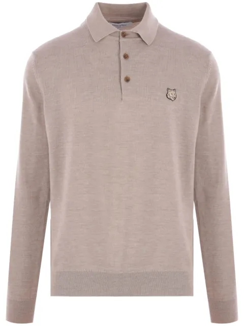 Maison Kitsuné Bold Fox Head polo shirt
