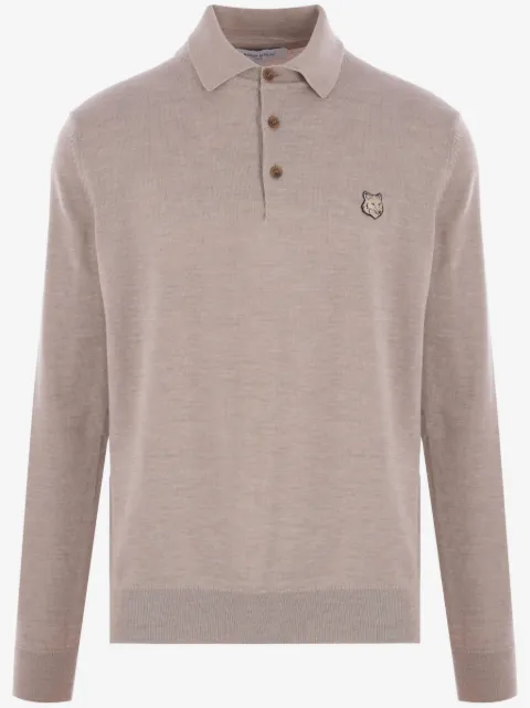 Maison Kitsuné Bold Fox Head polo shirt