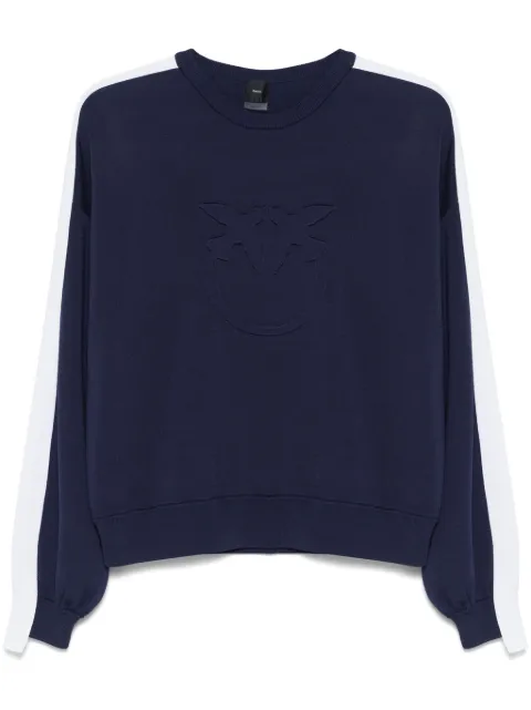 PINKO logo-embossed sweater