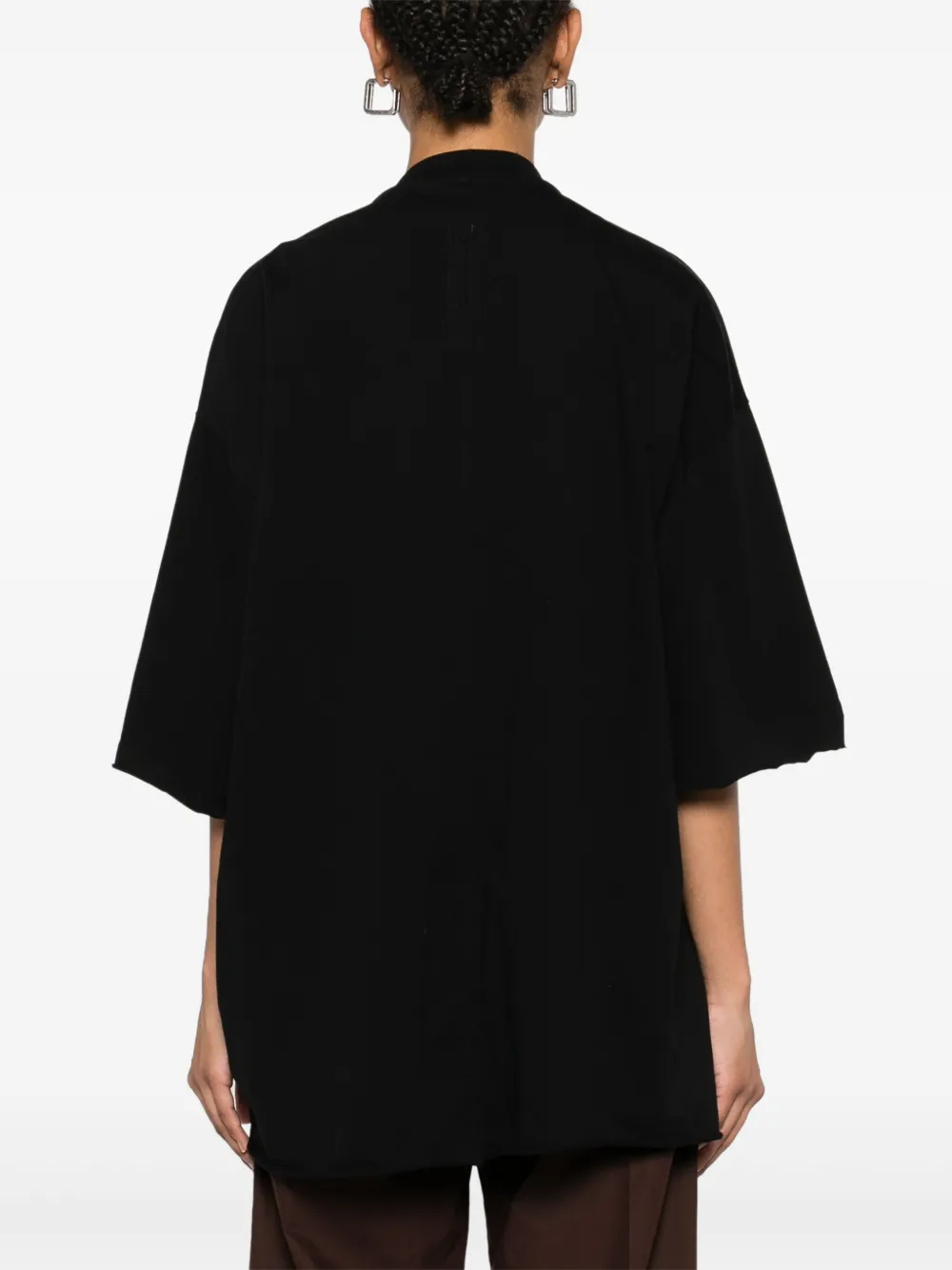 Rick Owens Tommy T-shirt Zwart