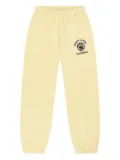SPORTY & RICH KIDS logo-print track pants - Yellow