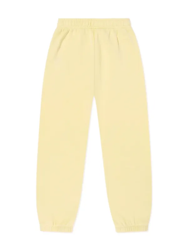 SPORTY & RICH KIDS logo-print Track Pants | Yellow | FARFETCH