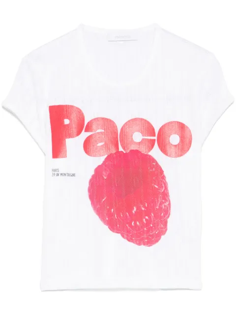Rabanne printed T-shirt
