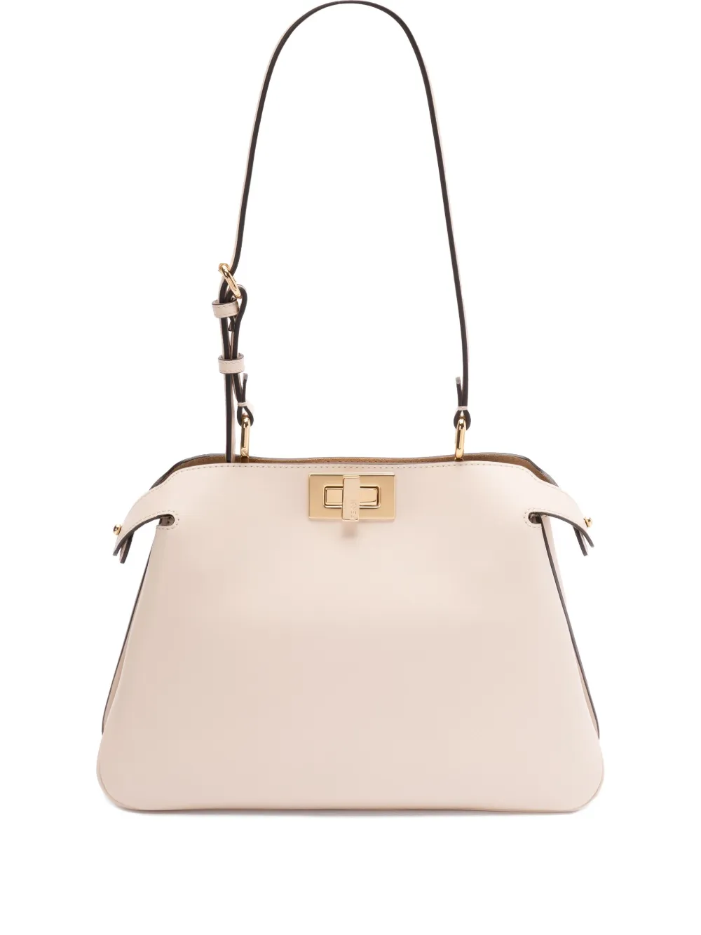 FENDI Peekaboo schoudertas Roze