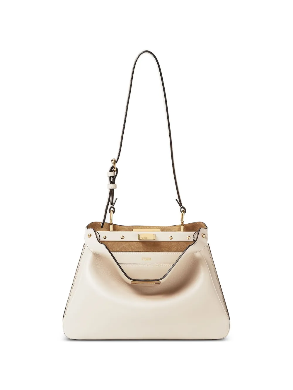 FENDI Peekaboo Soft Small Bag in Pink, view 5