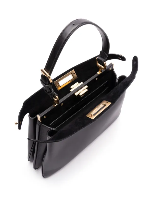 FENDI Peekaboo Tote Bag | Black | FARFETCH