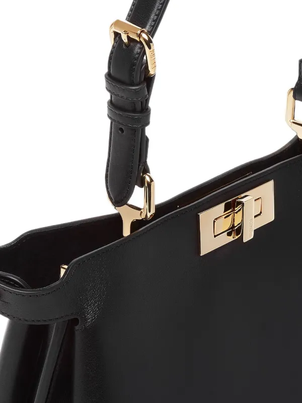 FENDI ピーカブー ハンドバッグ ブラック FENDI ピーカブー ハンドバッグ | ブラック | FARFETCH JP