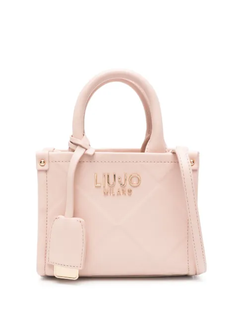 LIU JO bolsa mini con letras del logo