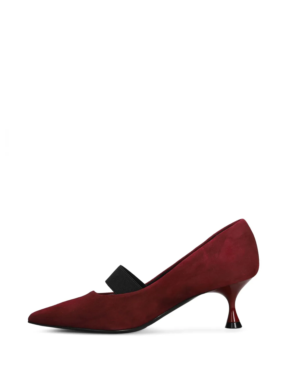 Marc Ellis 55mm suede pumps Red