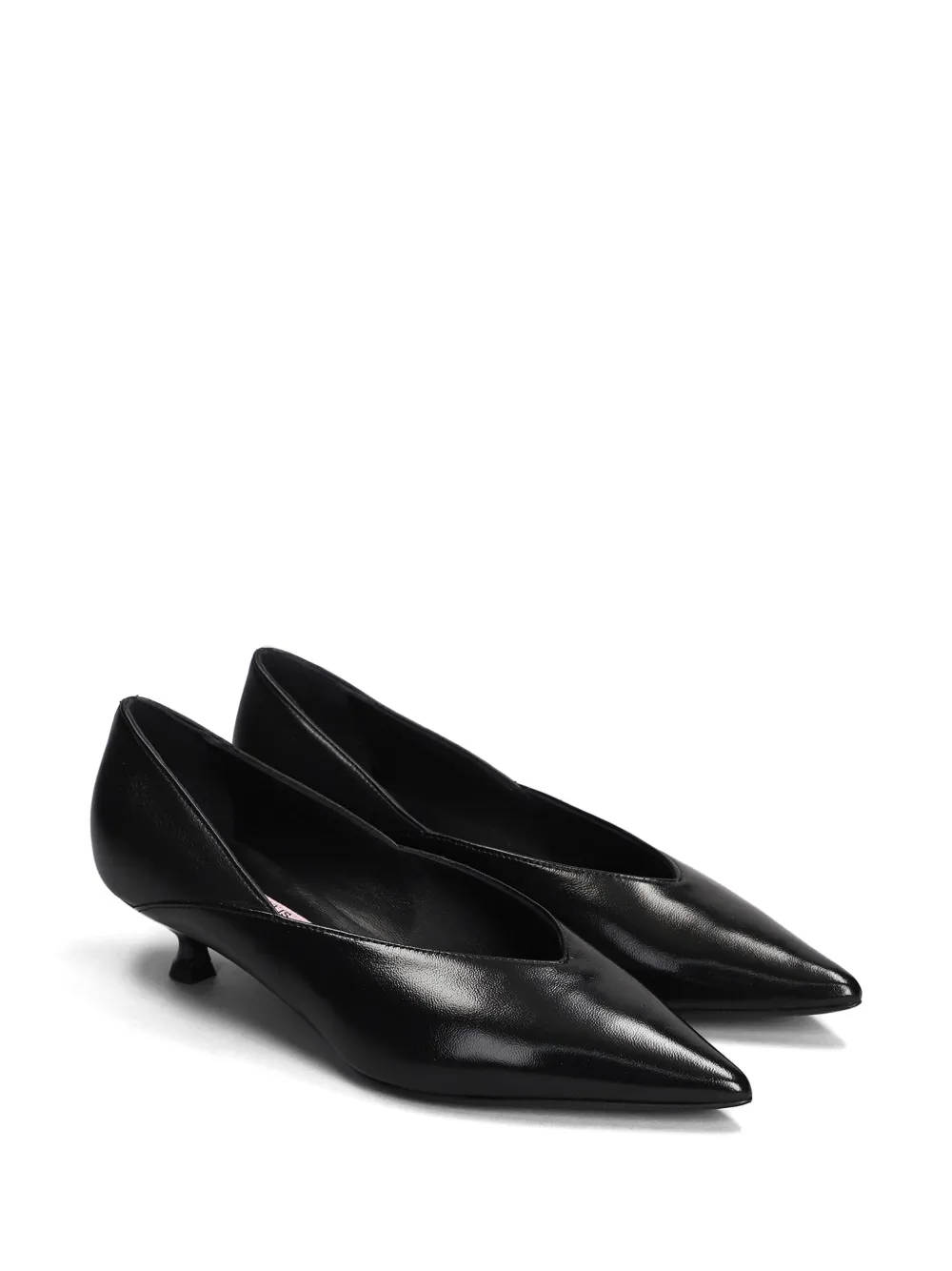 Marc Ellis 35mm lakleren pumps Zwart