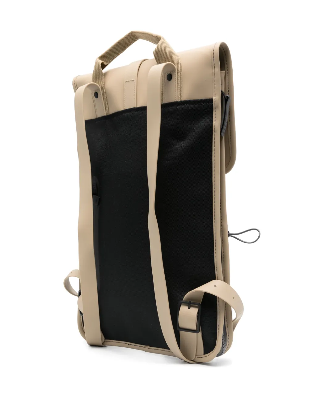 Shop Rains Mini Mix Backpack In Neutrals