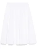 ASPESI cotton midi skirt - White