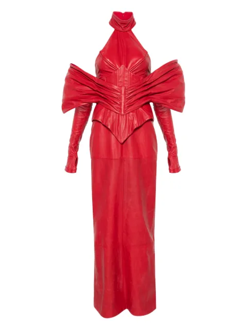 MITILIANE COUTURE detachable-corset maxi dress